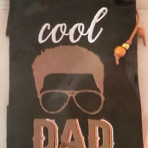 Black and Brown Cool Dad Bottle Holder